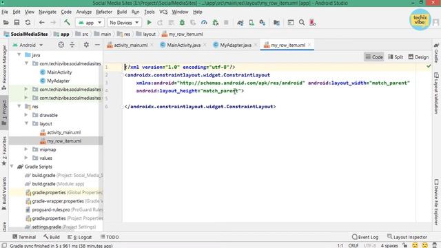 RecyclerView Android | Android Studio Tutorial
