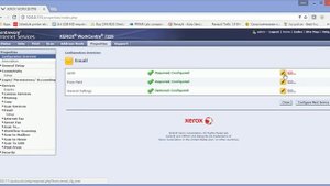 email smtp xerox setup