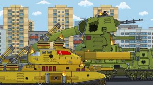 Новый РАТТЕ   мультики про танки New Ratte - cartoons about tanks