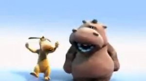 hipopotam i pies.flv