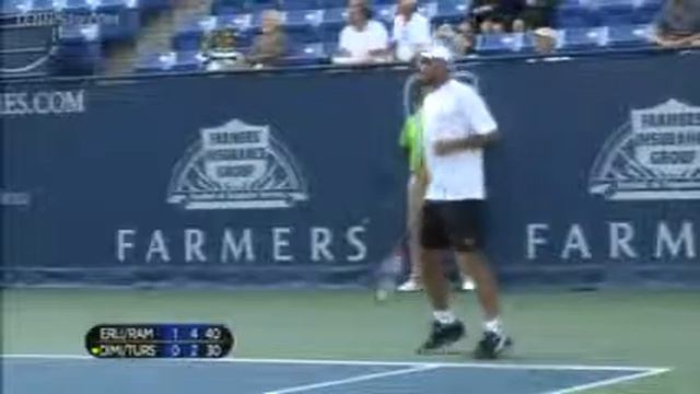 ATP 2011 Los Angeles R1 Erlich/Ram vs Dimitrov/Tursunov Part 8 ...