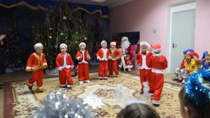 МЕТЕЛЬ МЕТЕТ. Фрагмент новогоднего утренника "Проделки Лешего". 2020.12.29. Вишневогорск. ДС Вишенк