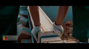 Сборка дома из клееного бруса