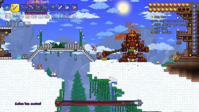 Terraria 1.4 ZENITH! NEW ULTIMATE WEAPON! | HappyDays смотреть онлайн