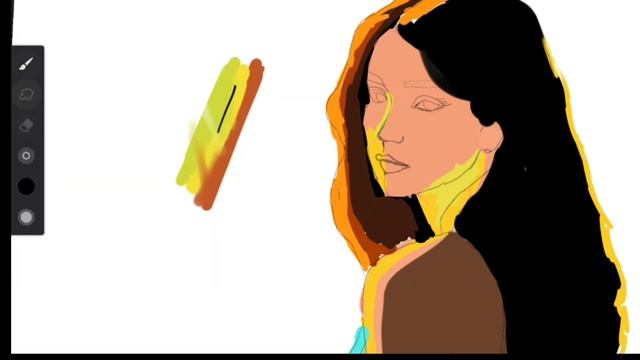 How I blend in Infinite Painter (Smudge Tool only) смотреть онлайн