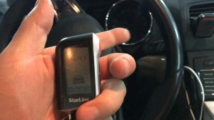 Skoda YETI автозапуск. Установлена сигнализация Starline A93 с реализацией запуска.