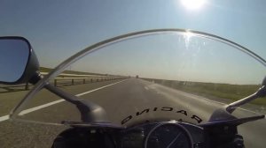 Yamaha R6 разгон 270км!!!