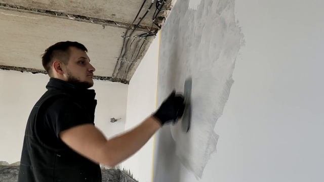 Самый просто способ нанесения декоративной краски 