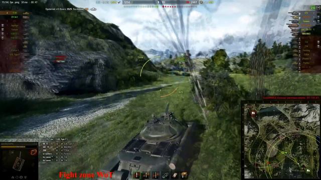 Т-10 - Как играет игрок из топ клана! 10 фрагов и 6к урона! WoT Epic смотреть онлайн