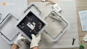 OVAL RGB 75W 5S  светодиодная люстра + Синхронизация пульта + сборка 2023 от Estares