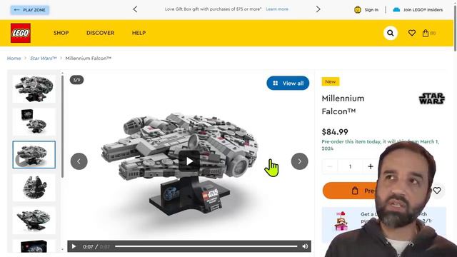 LEGO Star Wars 25th Anniv. March reveals & thoughts! Invisible Hand, Tantive-IV, Midi-scale Mil Fal смотреть онлайн