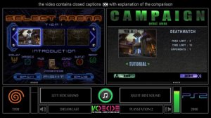 Quake III Arena (Dreamcast vs PlayStation 2) Side by Side Comparison