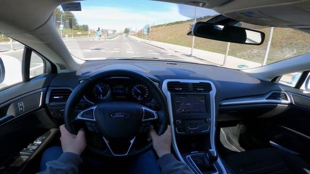 2017 Ford Mondeo 2.0 TDCi 150 Hp POV Test Drive | Drive Wave смотреть онлайн