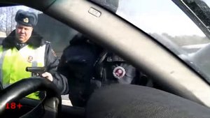 ДПС РФ не откроешь дверь пристрелю : Общение с ГИБДД, ГАИ