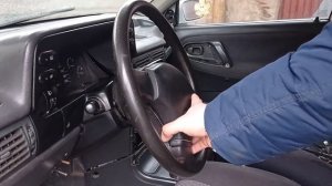 Как снять кнопку звукового сигнала Daewoo Nexia N100 #DaewooNexiaN100 #какснять