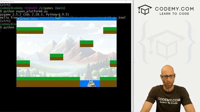 29. Wrap Around Movement - PyGame Thursdays 29 смотреть онлайн