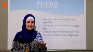 26 - dars | Lutfiy hayoti va ijodi | Tuyuq | Aruz vazni | Onlayn adabiyot