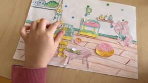 Сделала бумажную комнату для малыша Тока Бока 👶 🏡  Играю🥁🍼🧴