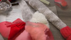 Как сшить Гнома из старой детской одежды? Гном своими руками.