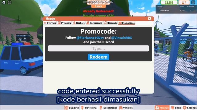 *NEW UPDATE CODES* [UPDATE] My Prison ROBLOX | LIMITED CODES TIME | ALL CODES | 17 JULY 2023 смотреть онлайн