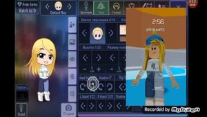 Делаю скины из роблокса в гача клуб