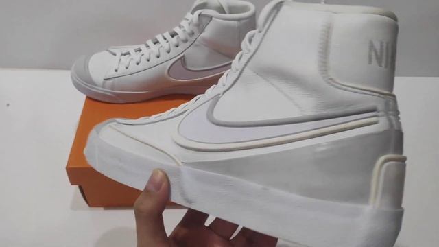 Quick Look : Nike Blazer Mid 77 Infinite Summit White смотреть онлайн
