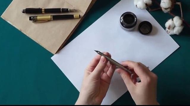 Как заправить пипетку перьевой ручки