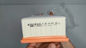 Фильтр воздушный Renault/Nissan 1654600QAU, 8200431051 Duster Logan Megane Kangoo