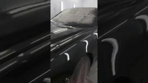Мерс ристайлинг.покраска в авантюрин.