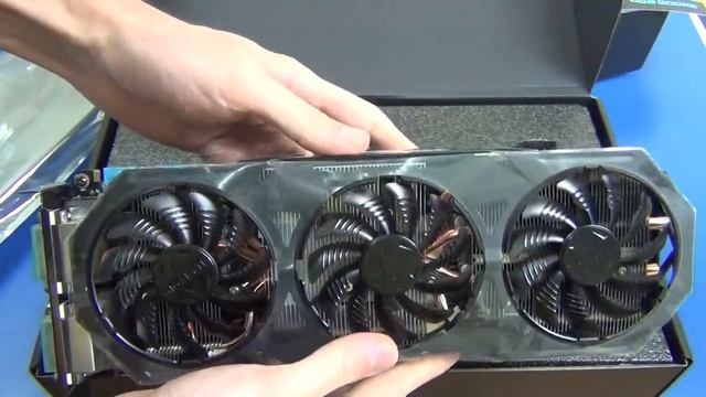 Gigabyte GeForce GTX970 (GV-N970G1 GAMING-4GD) - распаковка