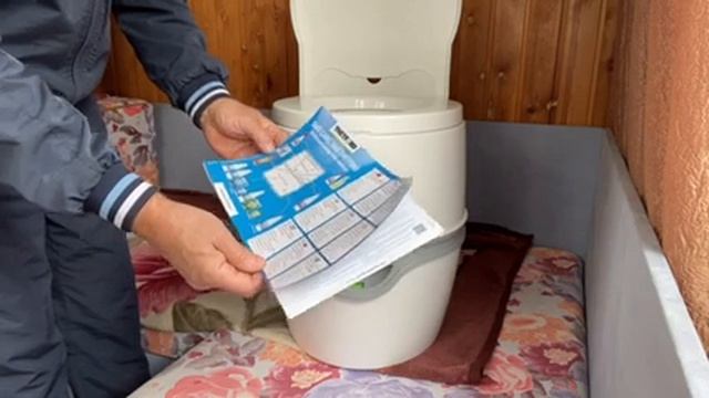 Распаковка — Портативный биотуалет Thetford Porta Potti 565Р смотреть онлайн