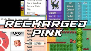 Pokemon Recharged Pink - взлом GBA ROM, версия Pokemon Recharged Yellow для Clefairy