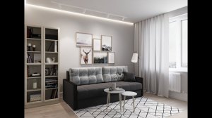 Обзор дизайна MOON FAMILY 135 (прямой диван с механизмом еврокнижка)