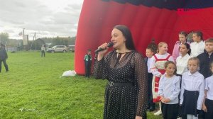 Томичей в зону СВО проводили патриотическим концертом