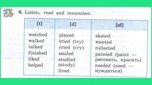 Past Simple, часть 1. УМК М.З. Биболетовой, английский язык, 4 класс. Unit 4, section 1.
