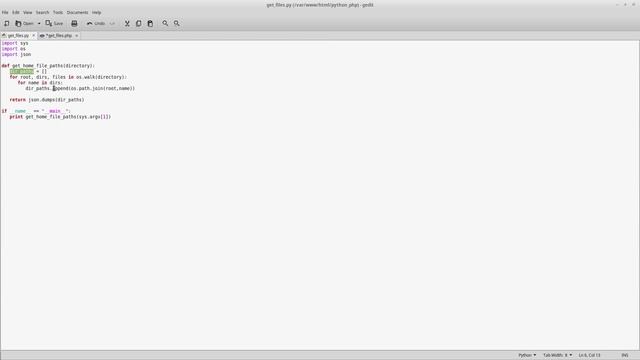 Calling Python scripts from PHP 101