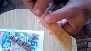 ЧЕРТ из осины изготовление , для рыбалки на спининг