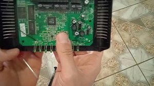 Разбор роутера acorp на драгметалл