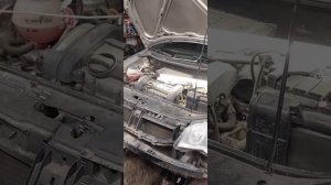 Замена радиатор кондиционера Volkswagen Polo.