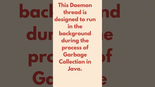 Explain Daemon Thread in java смотреть онлайн