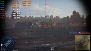 GTX 1660 Ti - War Thunder- Test Movie Quality - Tanks - 1080p