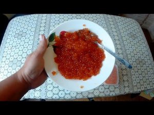 Красная икра , Икра пяти минутка, просто быстро, и вкусно.