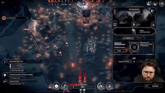 Let's Play Frostpunk (PC) - Part 30 - Fall of Winterhome FAIL - ArahorPlays смотреть онлайн