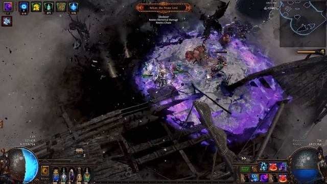 Breaking News : Wraeclast Got DARK!...pact (self Cast) Farting Out The Darkness In Delirium 3.10