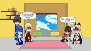 Genjitsu Shugi Yuusha react to Rimuru as Juna’s grandfather [AU] |Gacha reaction| ship: Rimu x Exce