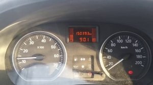 Запуск в мороз -21 Ниссан Альмера g15