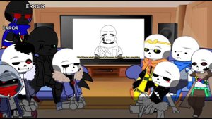 Sans AU react to memes • Errormare, Drink and Swap x Lust (⚠️ My AU ⚠️)