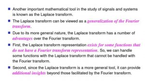 ECE 260 --- Laplace Transform --- Introduction