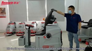 Эксплуатация поломоечной машины Bennett Ranger R660b