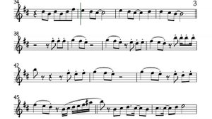 Sway I Alto Sax Sheet Music Backing Track Play Along Partitura